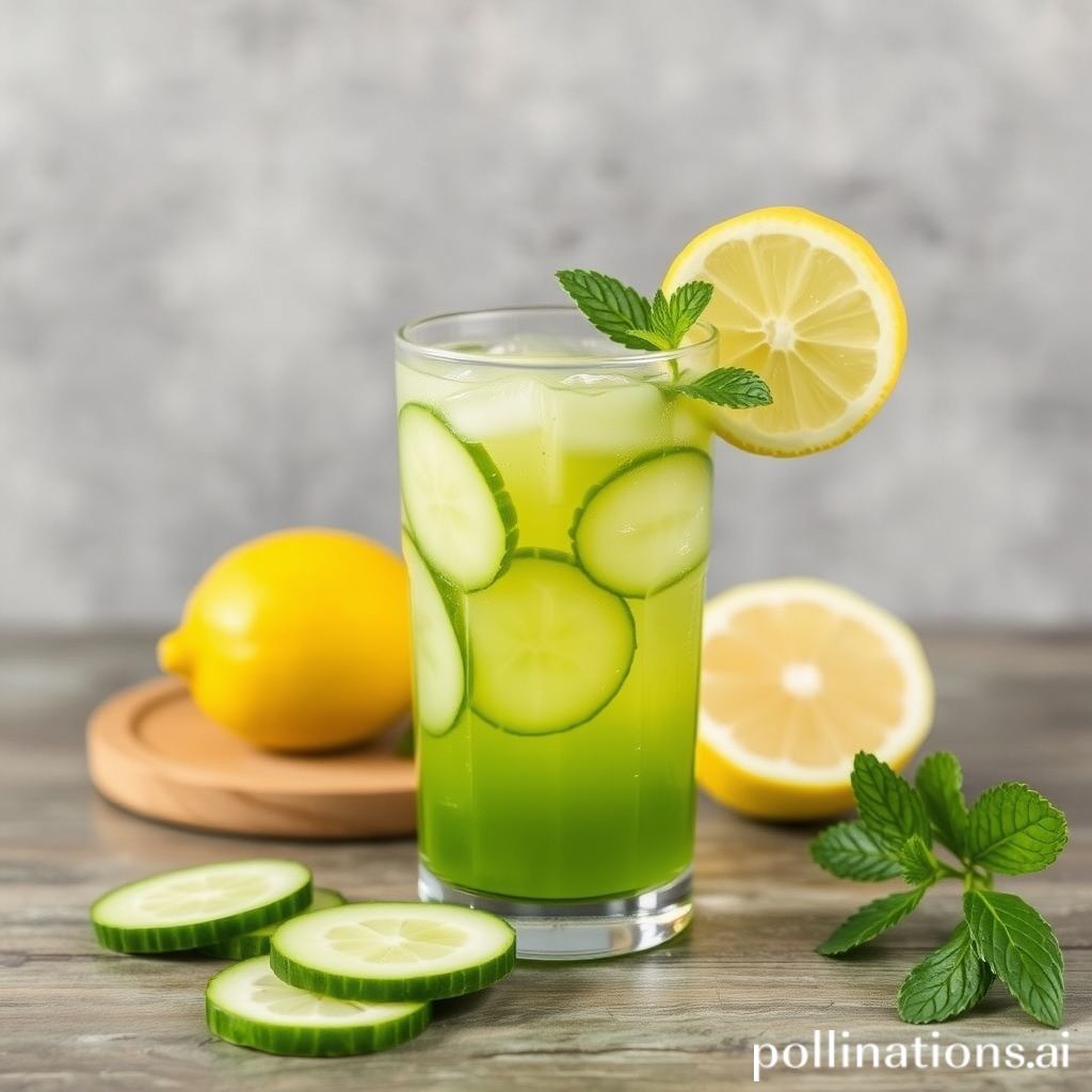 5 Steps to Make Cucumber and Lemon Juice for Weight Loss